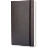 Блокнот MOLESKINE Classic Soft Large, линейка, чёрный QP616