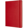 Блокнот MOLESKINE Classic XLarge, клетка, красный QP091F2